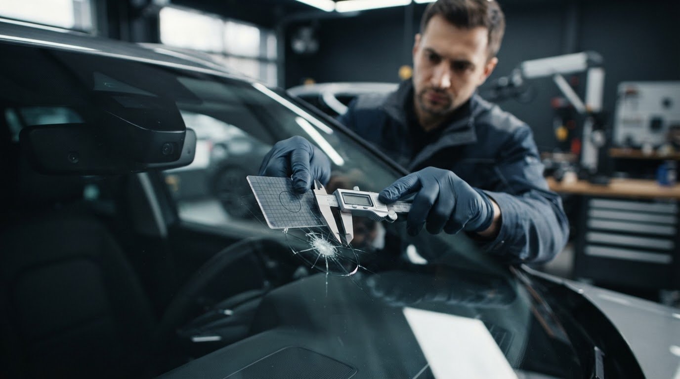 Legal Windshield Crack Size: 2026 Safety & Compliance Guide