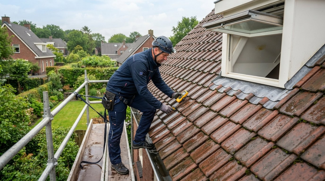 Lekkage dakpannen herkennen: zo spoor je een daklekkage vroegtijdig op