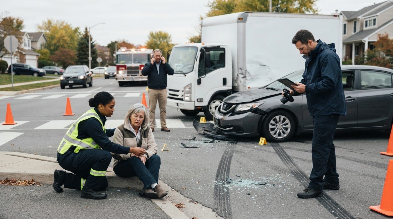 Liability in a Delivery Truck Accident: Who May Be Responsible?