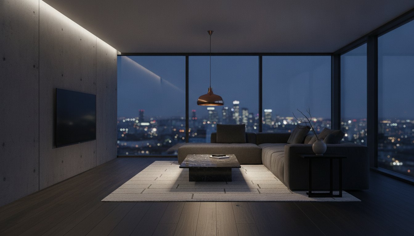 Lighting Design for High-End Interiors: A Masterclass in Atmosphere