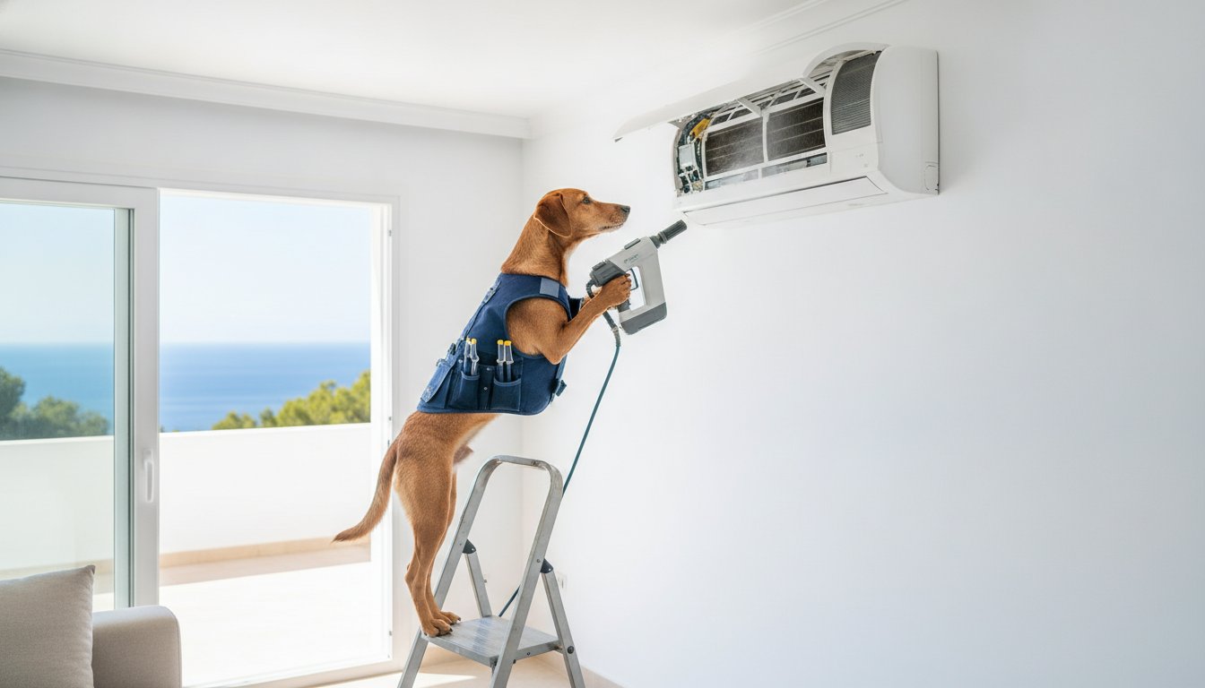 Limpieza de Split con Wipcool en Marbella y Costa del Sol