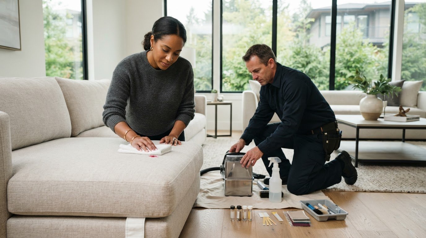 Lipstick Stain on a Couch? How to Remove It in Bellevue