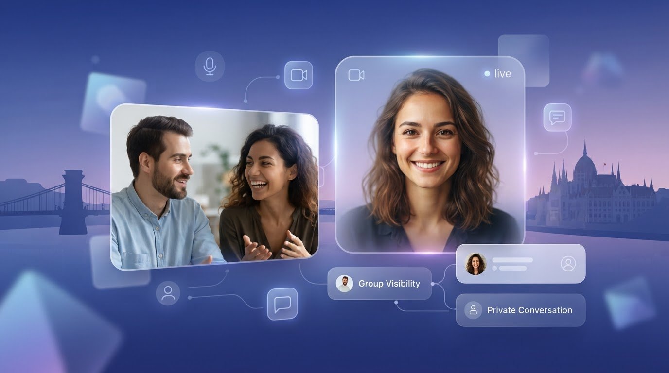 Live-Videoübertragung beim Kennenlernen: Formate vergleichen und passend wählen