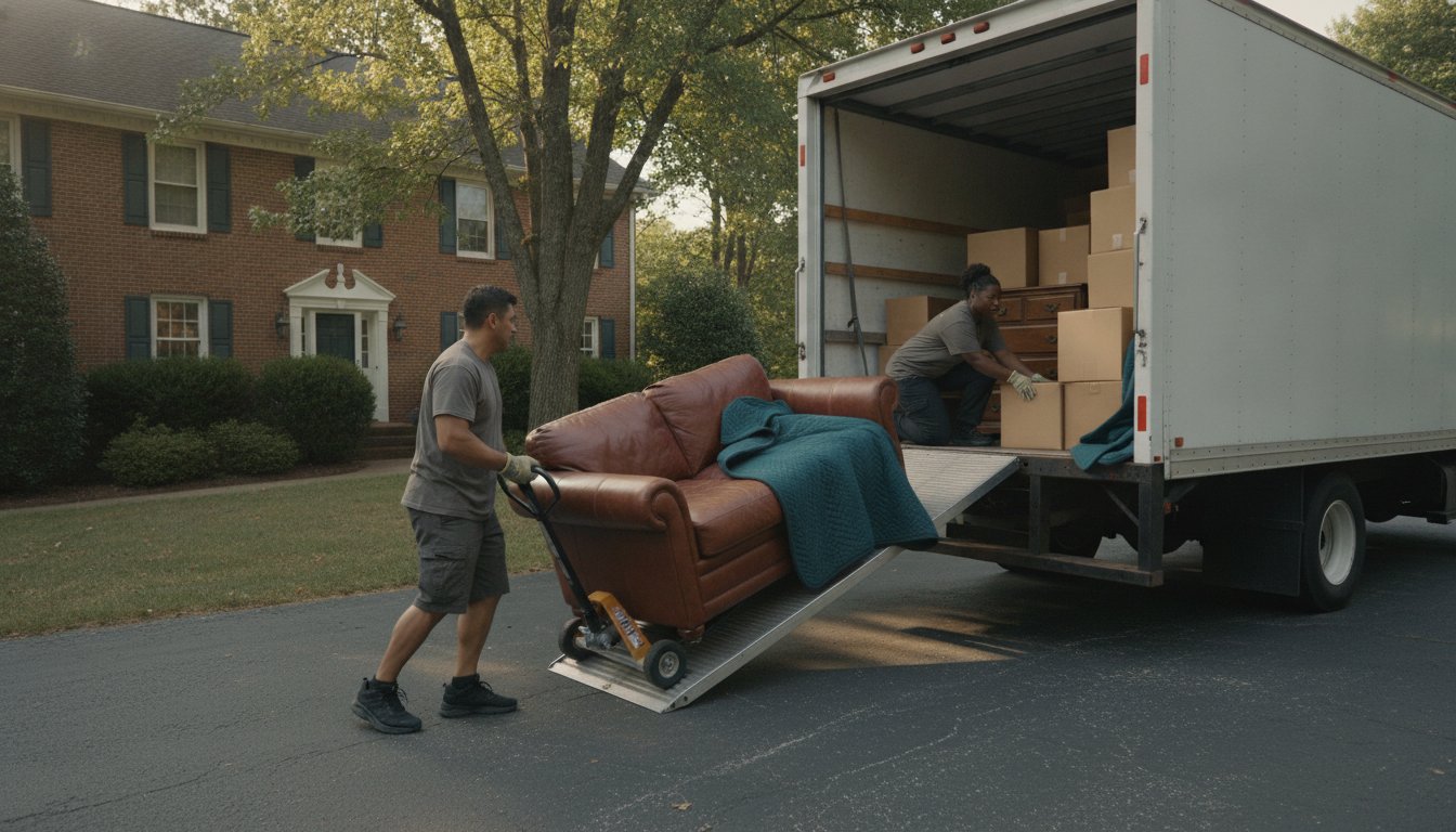Load or Unload Your Moving Truck Fast in Herndon VA