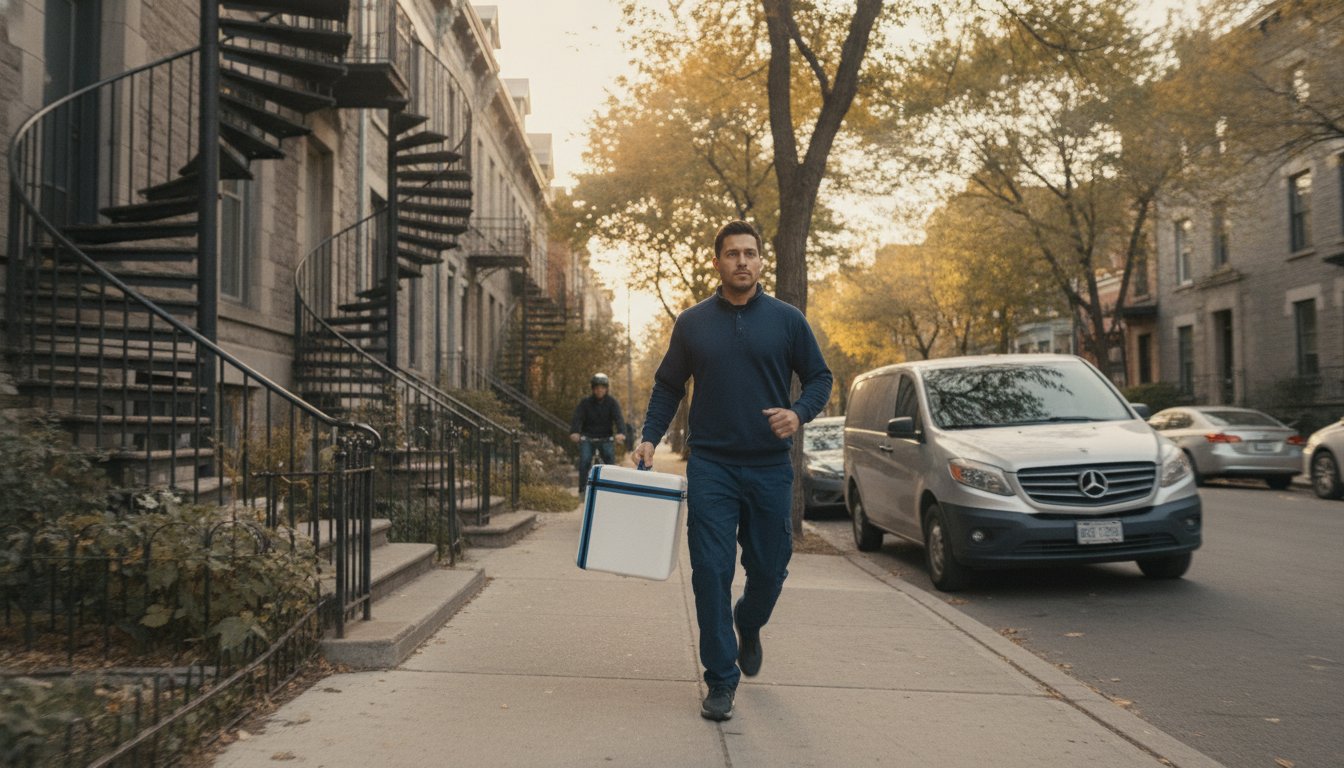 Local pharmacy delivery service Montreal with 24/7 logistics support