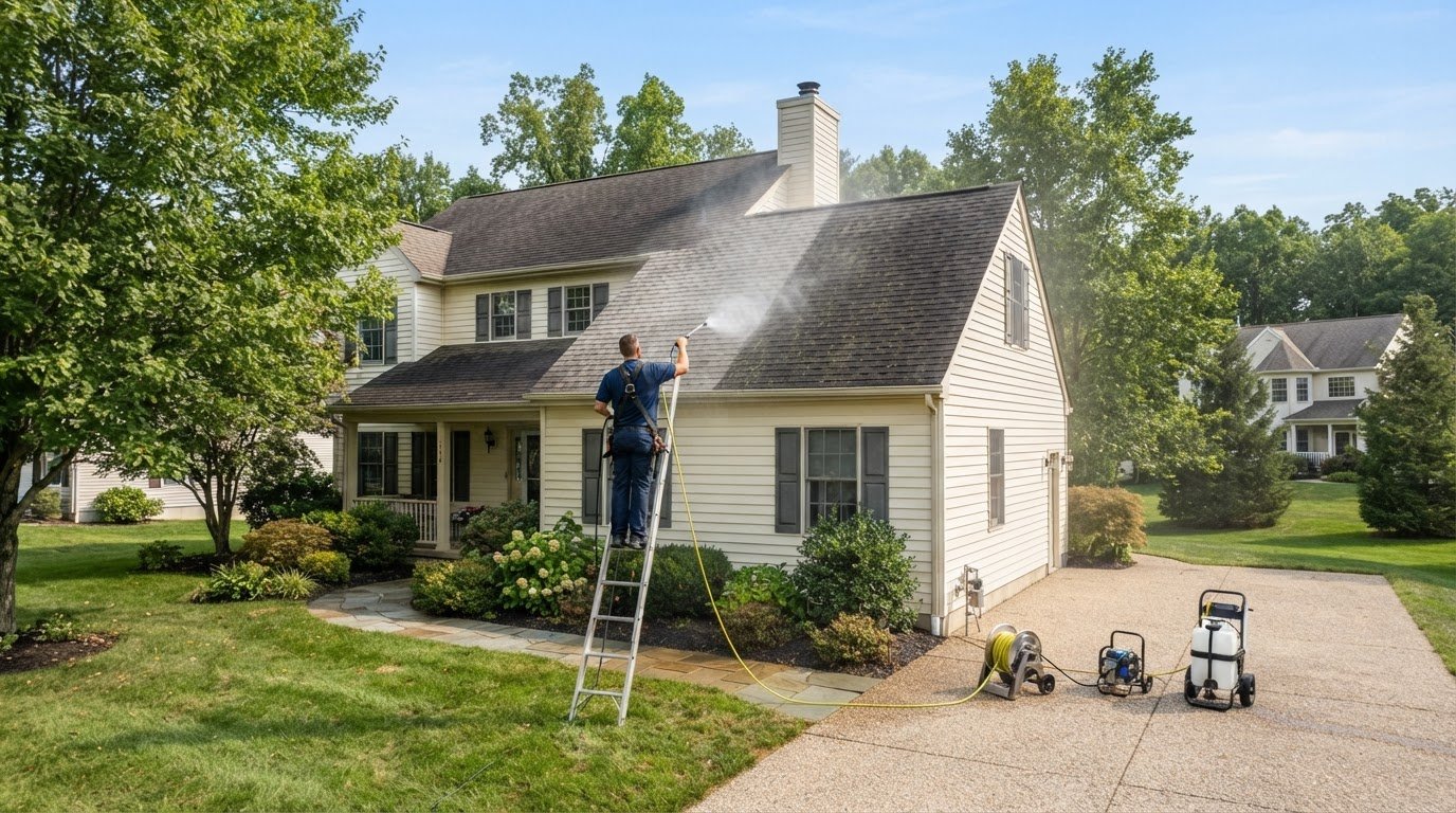 Local Soft Washing Services Near Me: A Bucks County Buying Guide