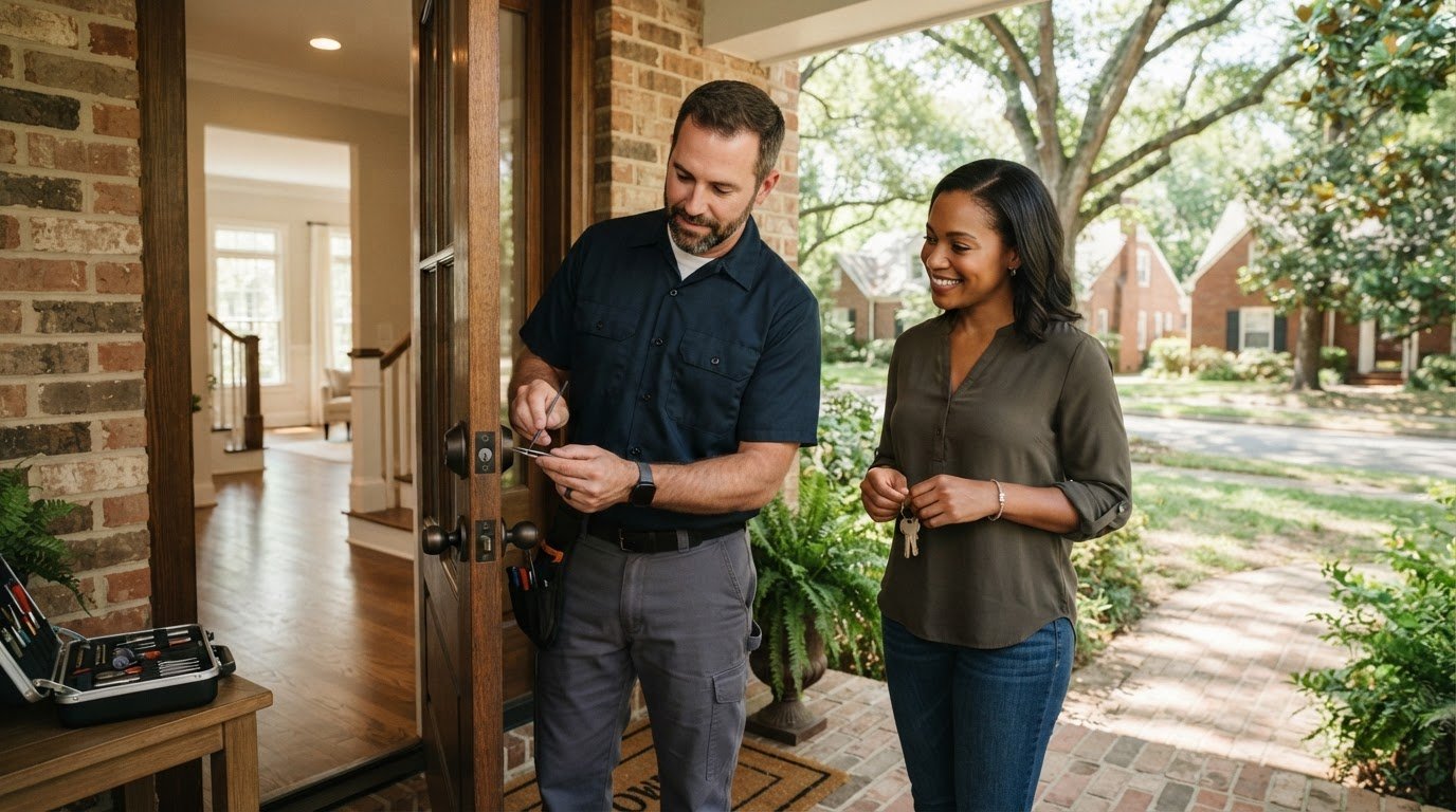 Locksmith Services for New Homeowners: Rekeying and Entry Security