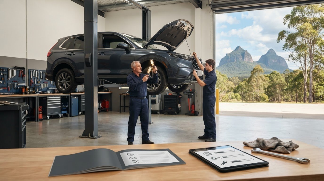 Logbook Servicing in Landsborough: Reliable, Manufacturer-Scheduled Care