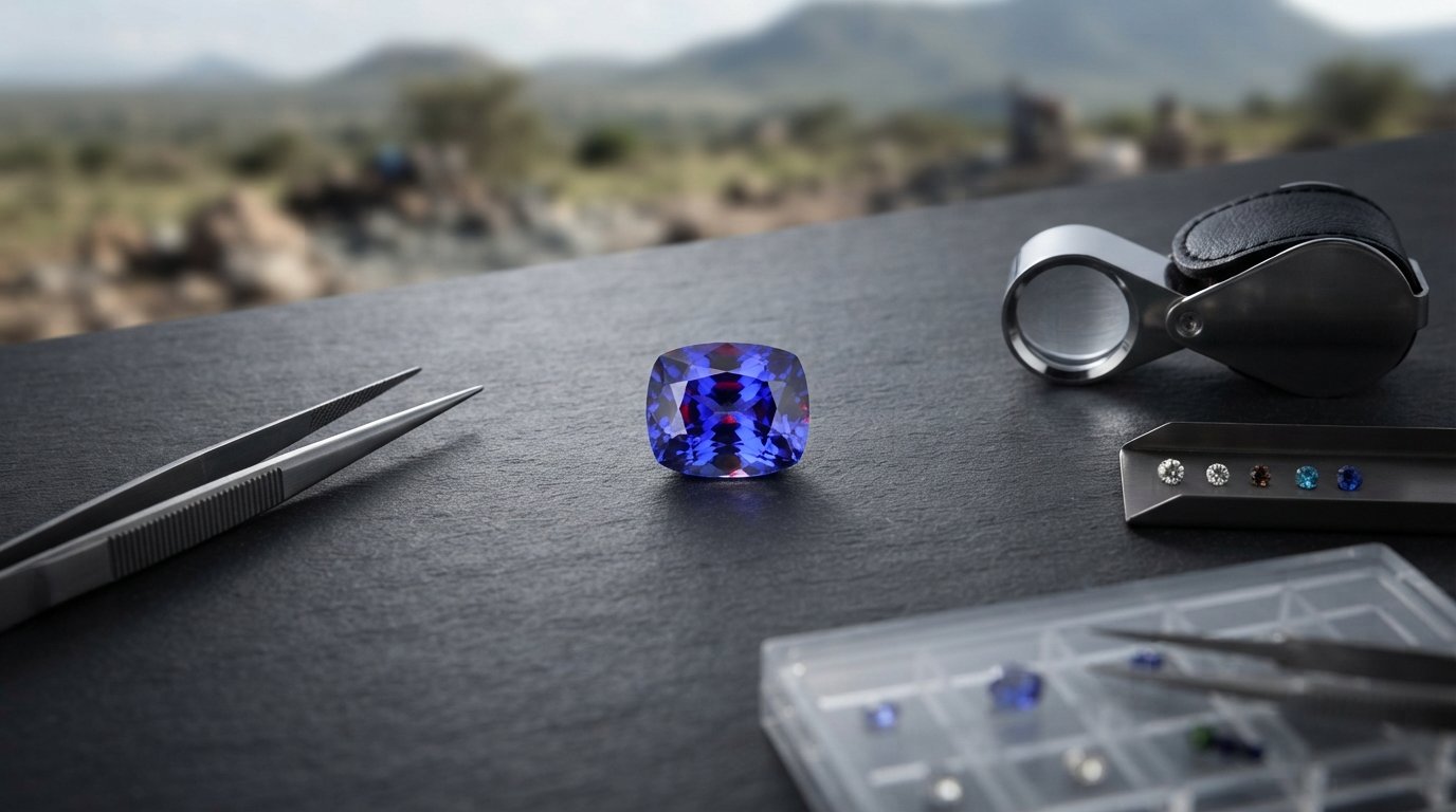 Loose Tanzanite Gemstones: The Connoisseur’s Guide to Quality, Rarity, and Value