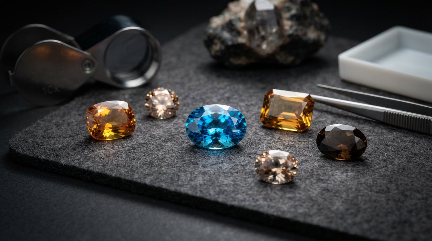 Loose Zircon Gemstones: The Connoisseur’s Guide to Natural Fire and Brilliance