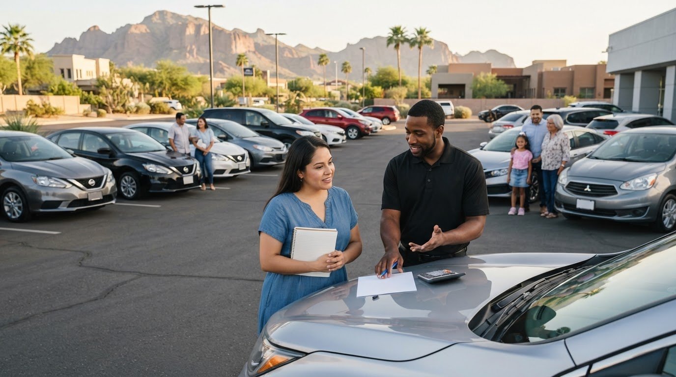 Low Down Payment Used Cars in Arizona: 2026 Comparison