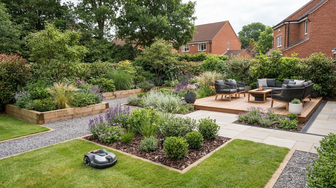 Low-Maintenance Garden Design to Reduce Weeding and Watering