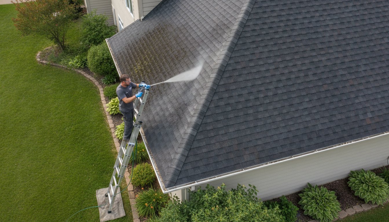 Low Pressure Roof Cleaning: A Homeowner’s Safety and Quality Checklist