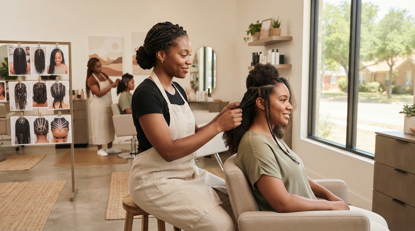 Low-Tension Braids Near Me in Beasley, TX: A Gentle Guide