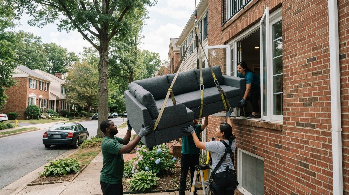 Lugg Alternative for Oversized Sofa Hoisting Across Northern Virginia