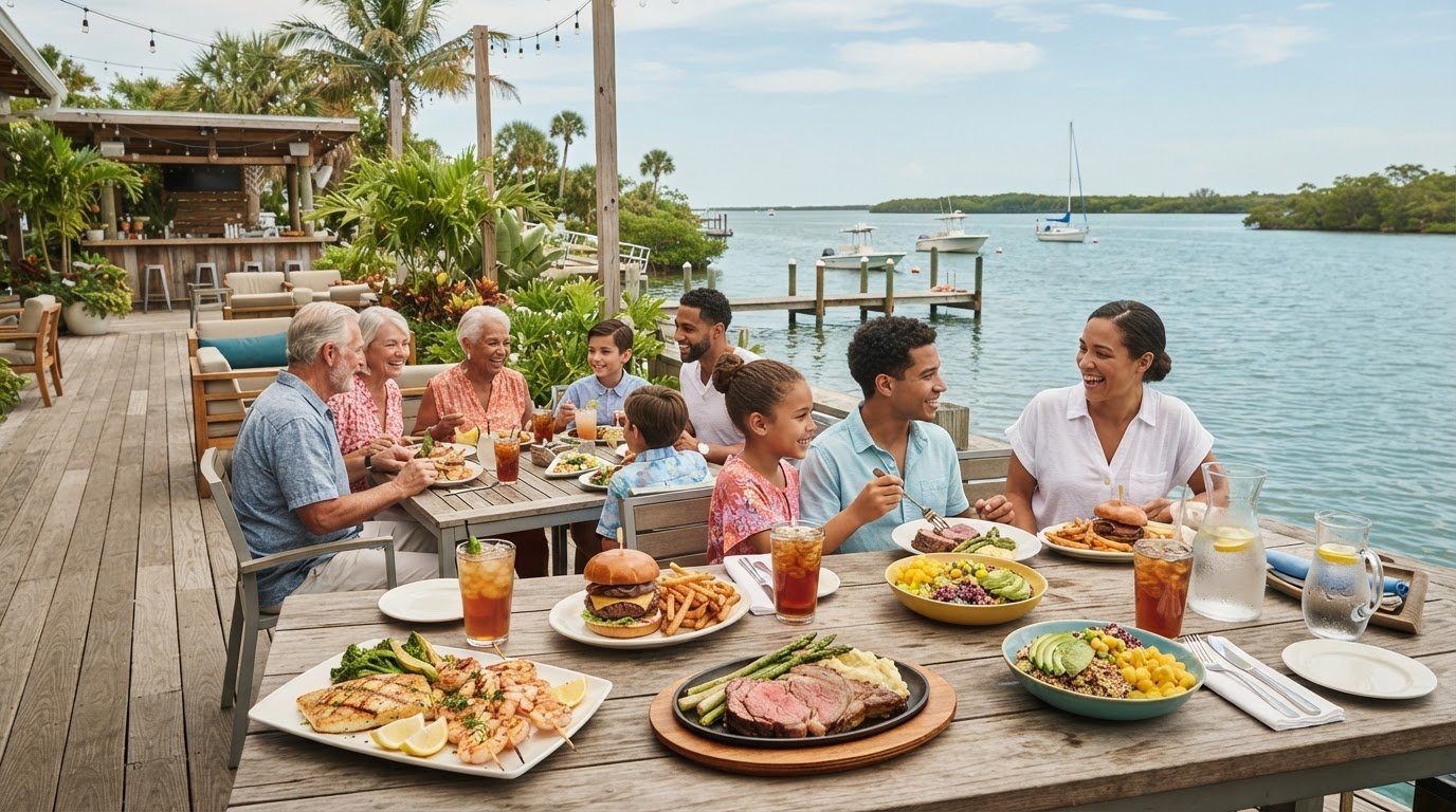 Lunch on the Water in Palm Bay: A Relaxed Riverfront Meal
