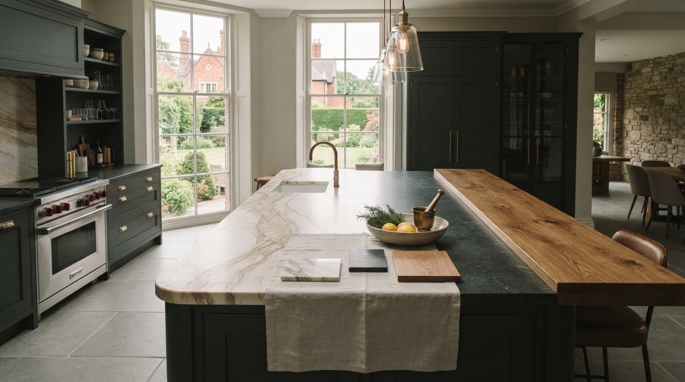 Luxury Kitchen Worktops: How to Choose a Surface That Suits Your Home