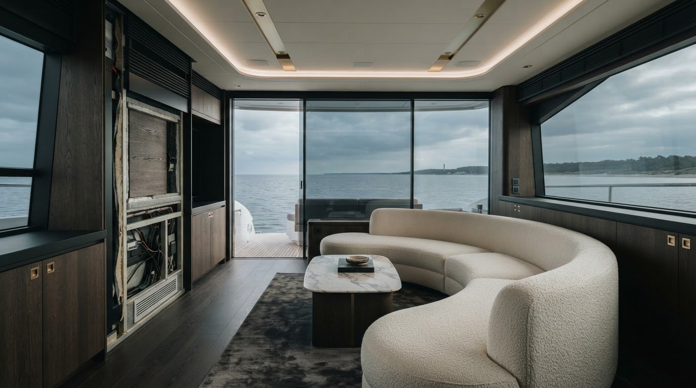 Luxury Motor Yacht Interior Refurbishment: The 2026 Architectural Guide