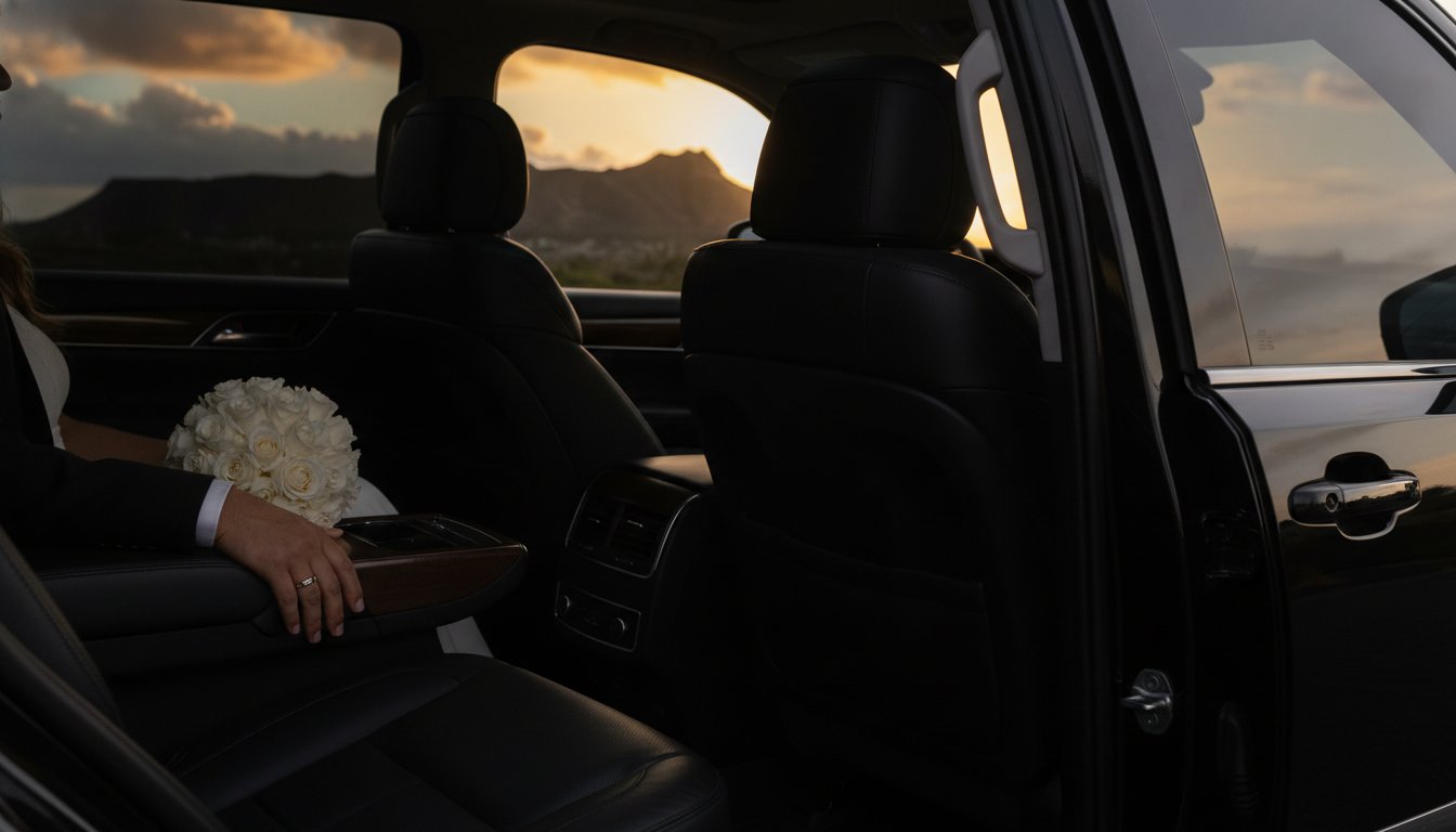 Luxury Wedding Car Service in Honolulu: Is a Private Driver Worth It?
