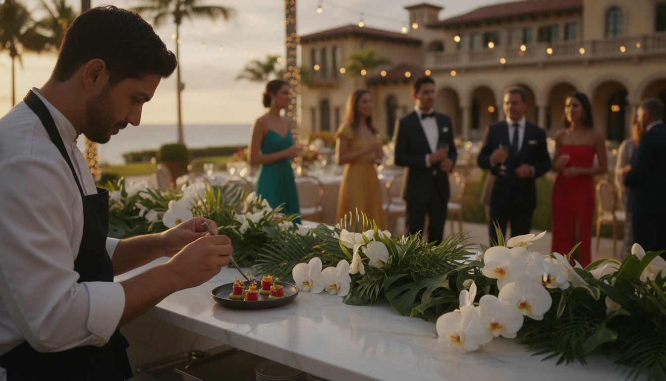 Luxury Wedding Catering Palm Beach: The Definitive Guide to Bespoke Culinary Excellence (2026)