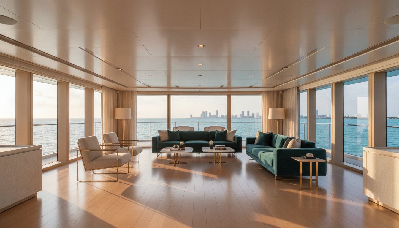 Luxury Yacht Interior Designer Florida: Elevating Maritime Elegance
