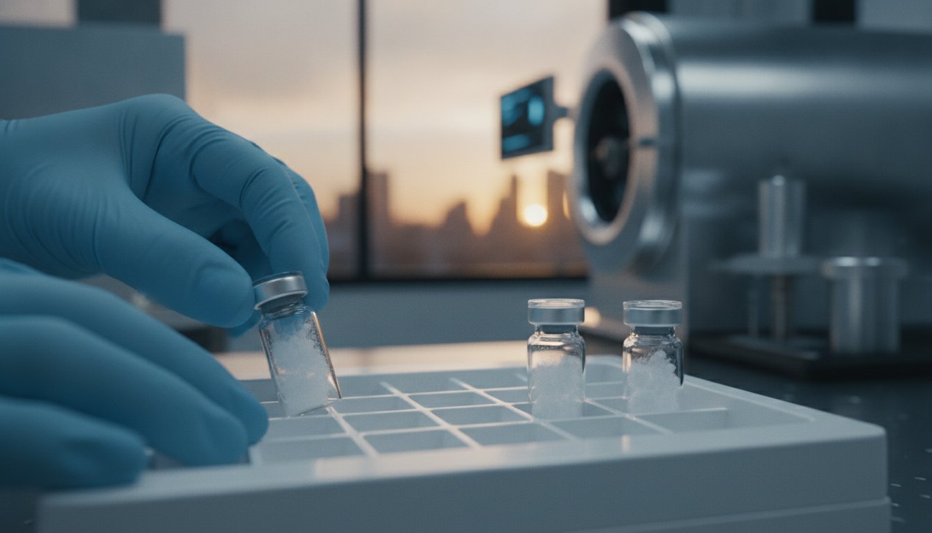 Lyophilised Peptide Stability: Technical Guide (2026)