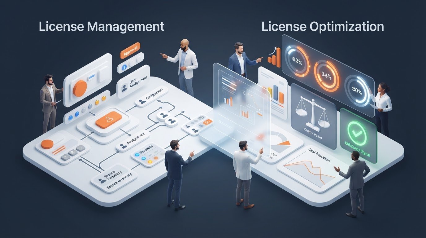 M365 License Optimization vs. Management: What’s the Difference?