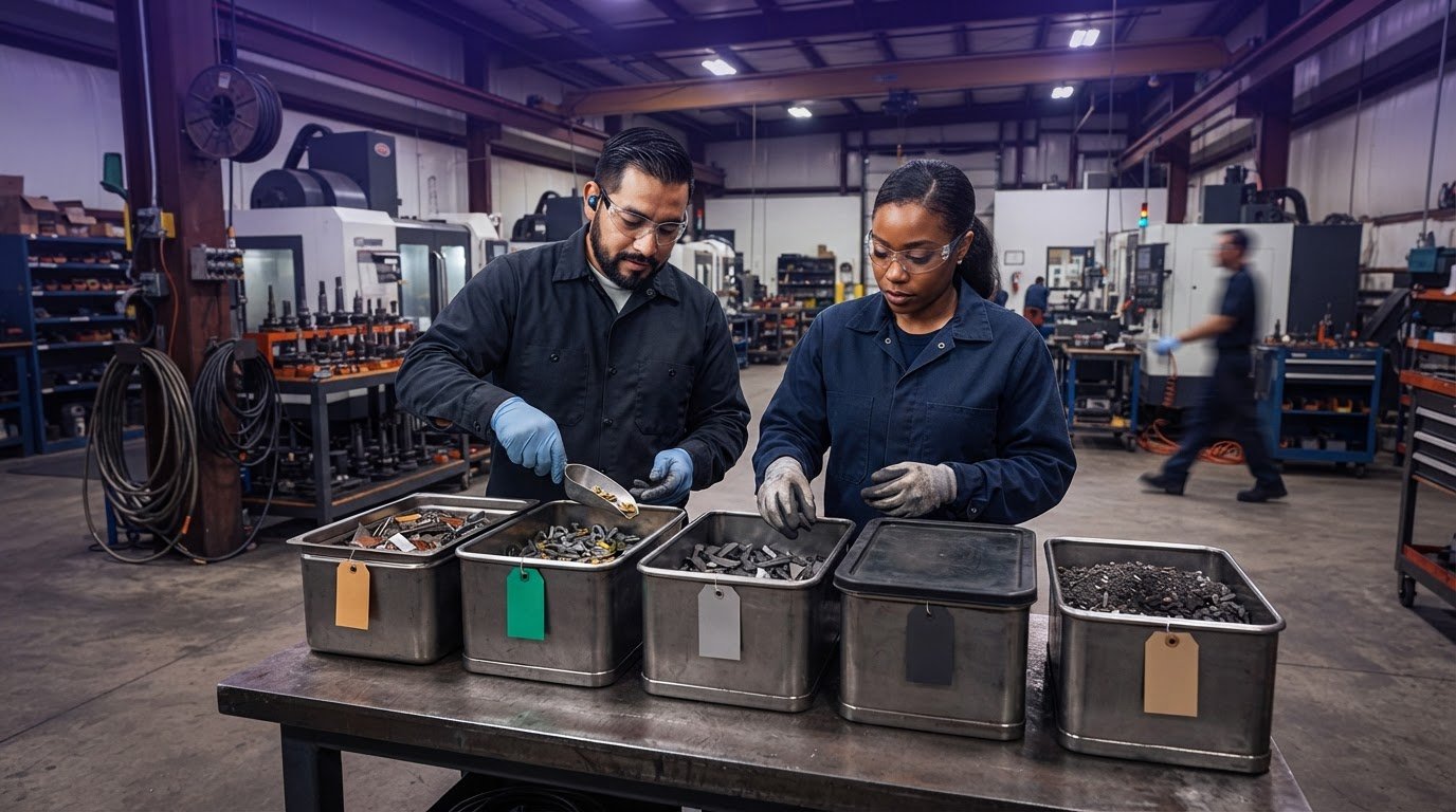 Machine Shop Carbide Scrap Sorting: A Practical Guide to Cleaner, More Valuable Lots
