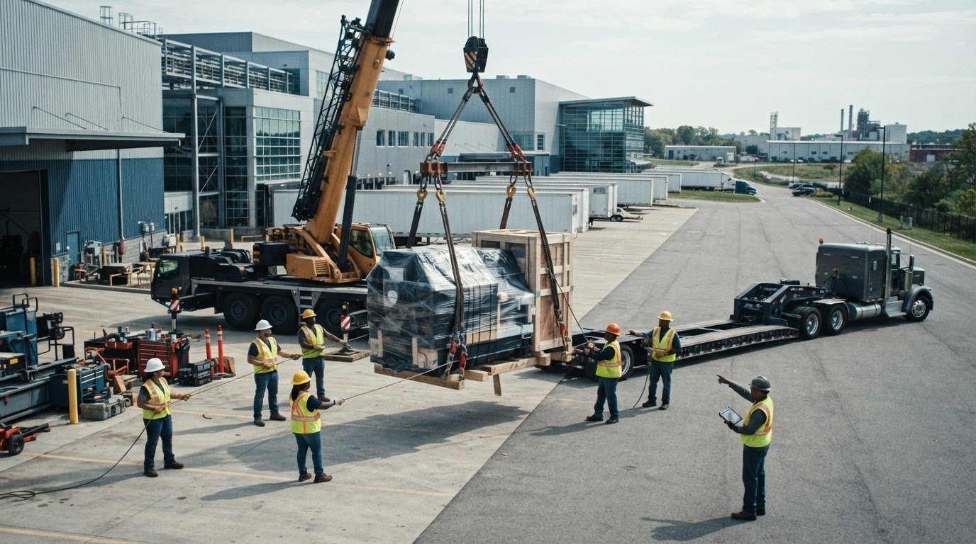 Machinery Moving and Rigging Contractors: A Project Planning Guide