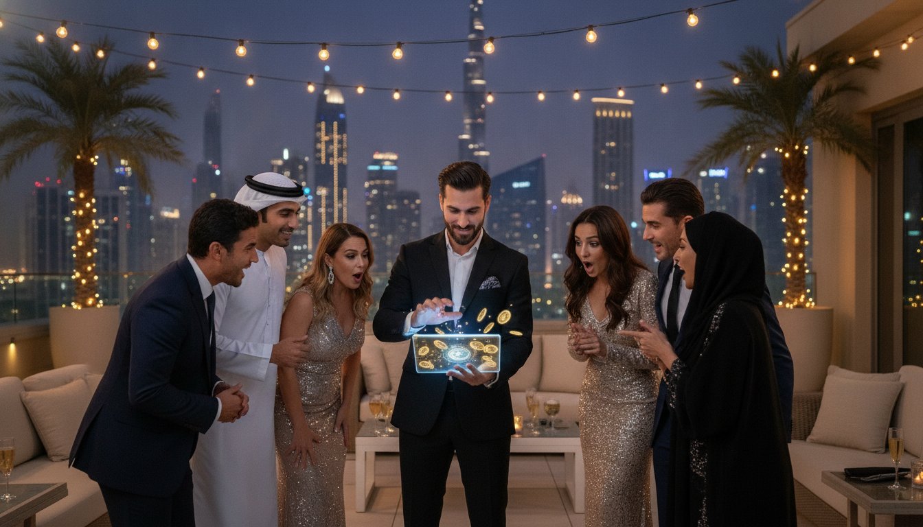 Magician for Private Party Dubai: Elevating Luxury Social Gatherings in 2026