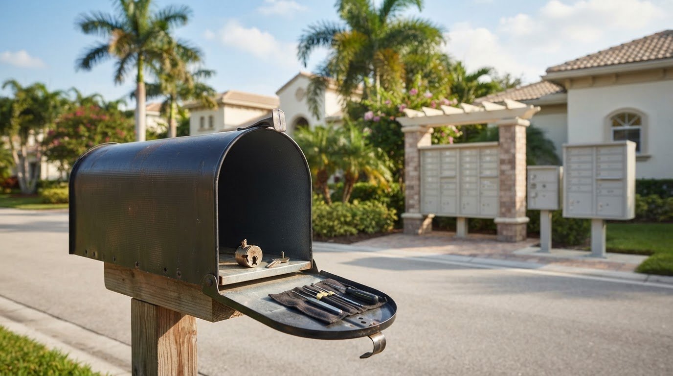Mailbox Lock Replacement in Naples: What to Know Before You Call