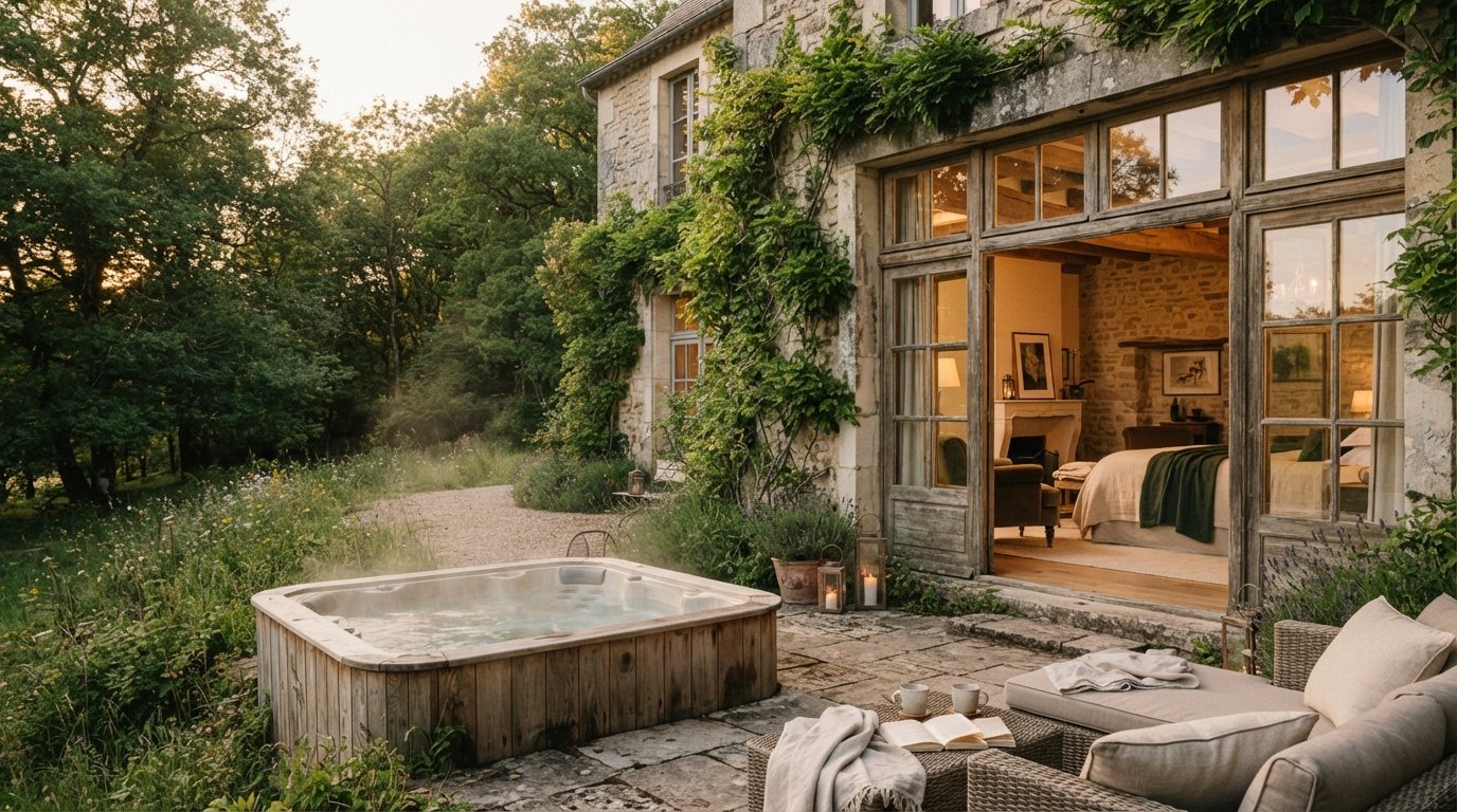 Maison d'hôtes avec suites privatives : tarifs 2026 et services spa