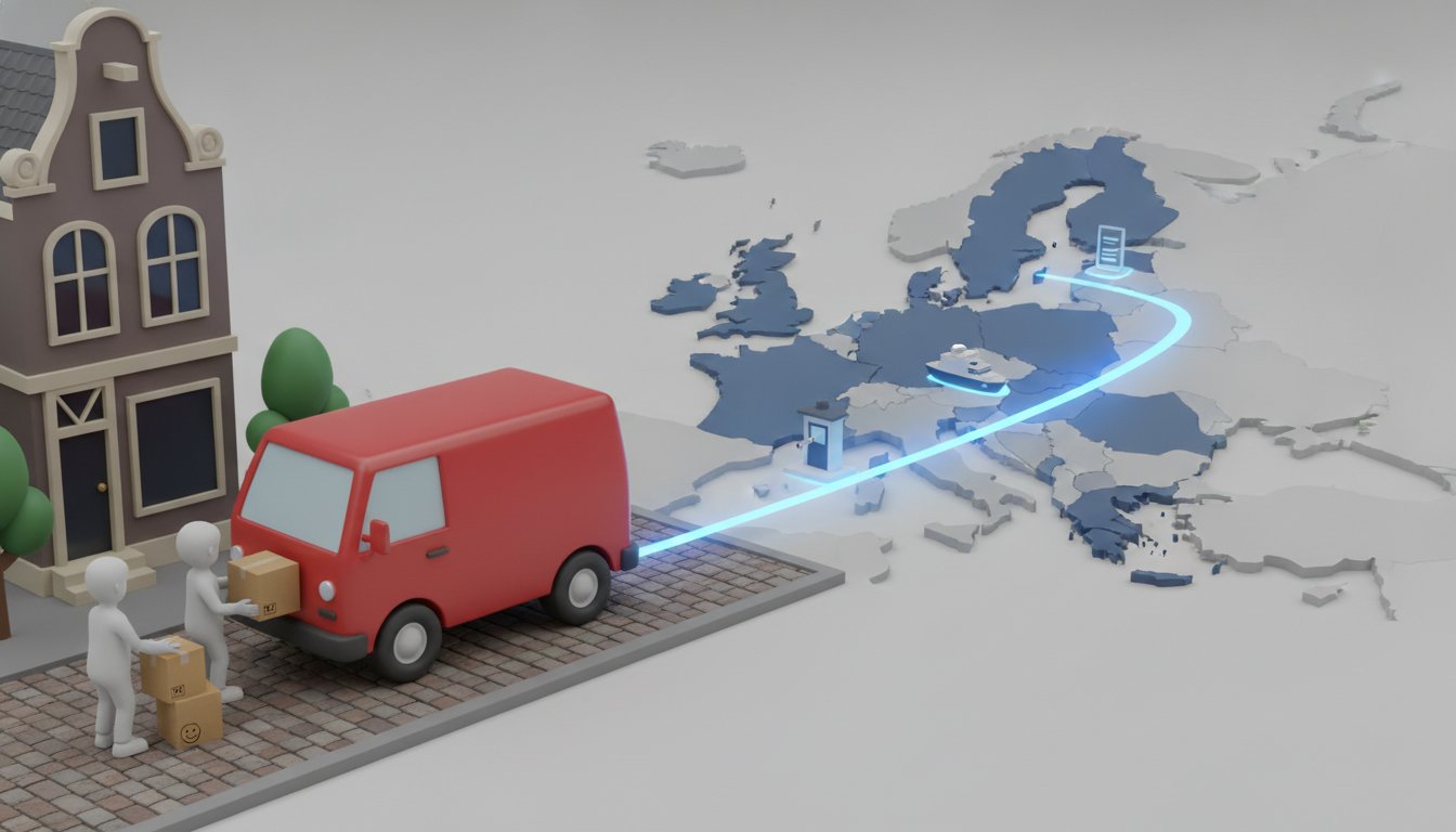 Man with a Van Europe Price Per KM: The 2026 Moving Cost Guide