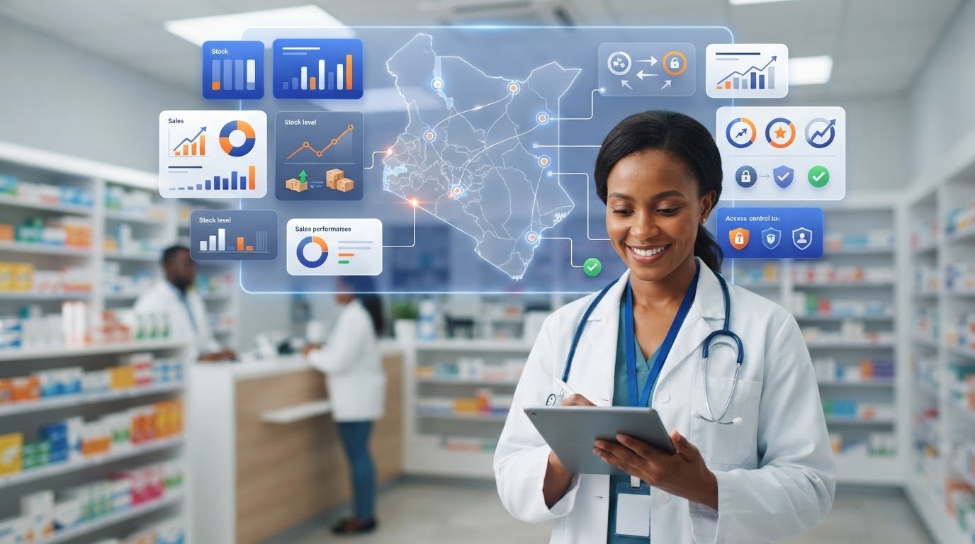 Manage Pharmacy Branches Centrally with Clear KPIs