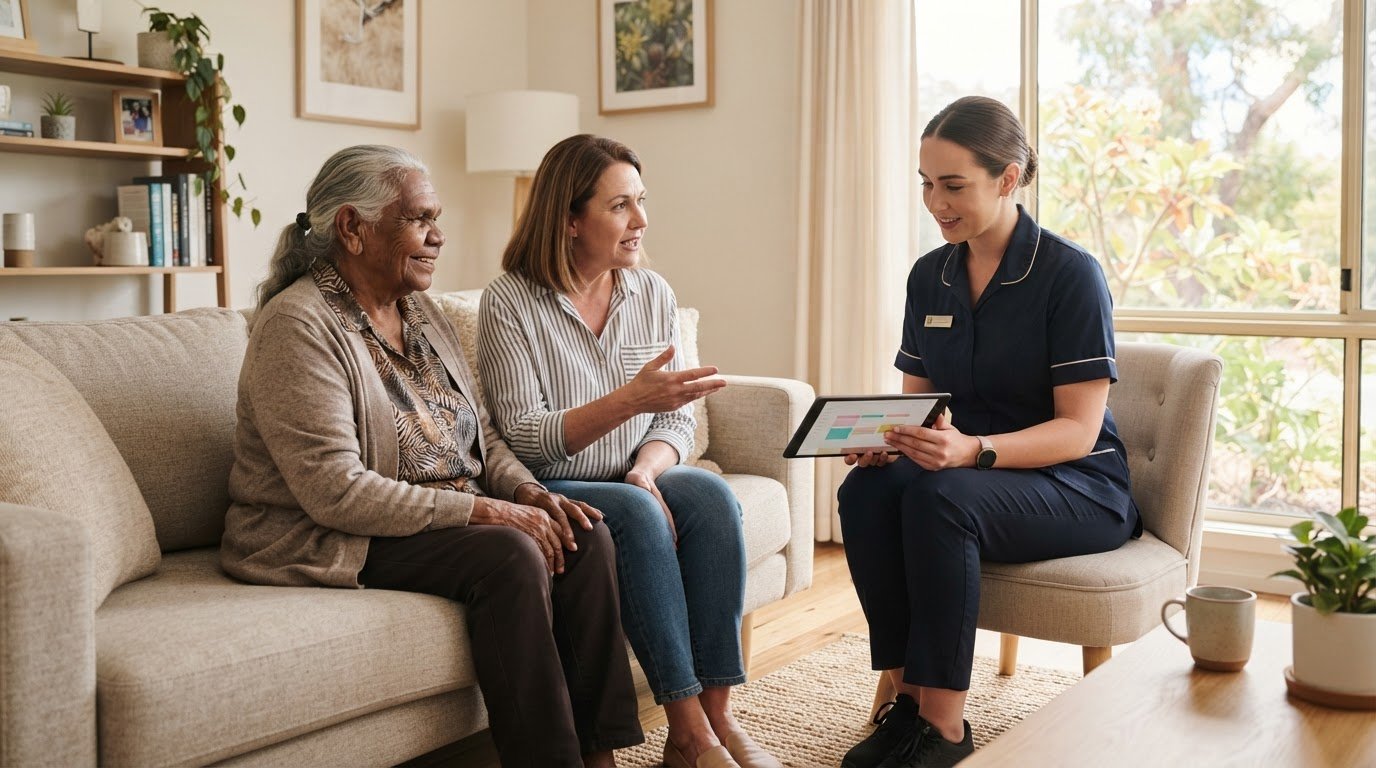 Managing caregiver schedules and communication with virtual support