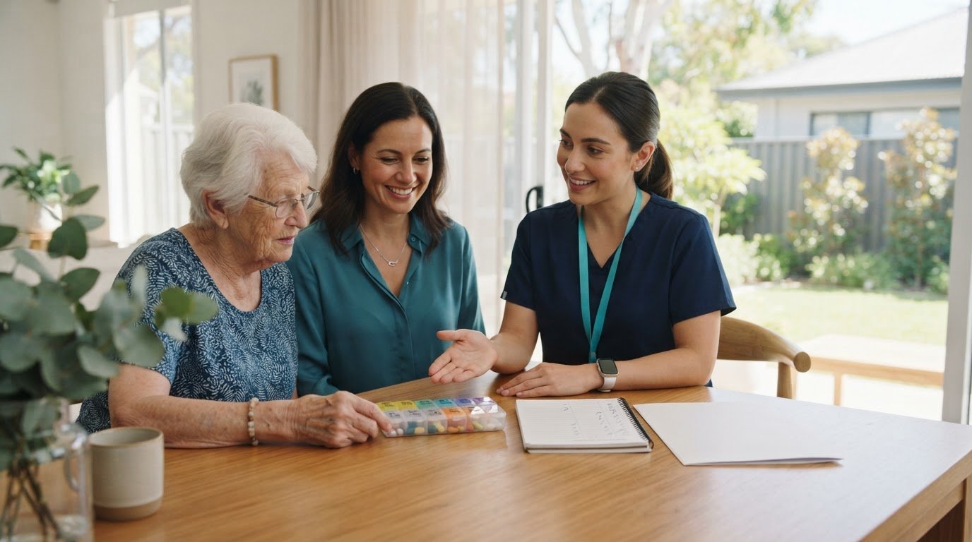 Managing medications for elderly parents: who can change them and how to keep records