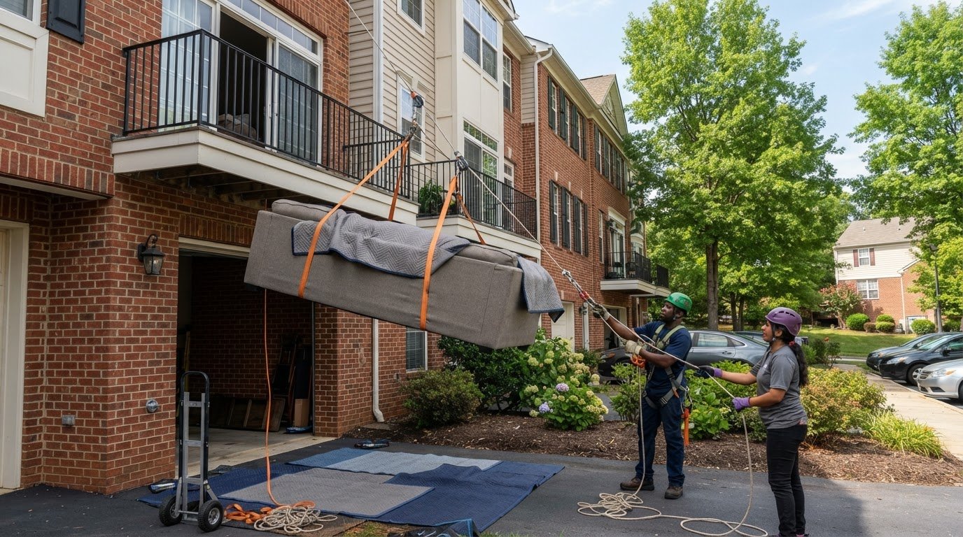 Manassas Couch Hoisting Professionals: Safe Solutions for Tight Spaces