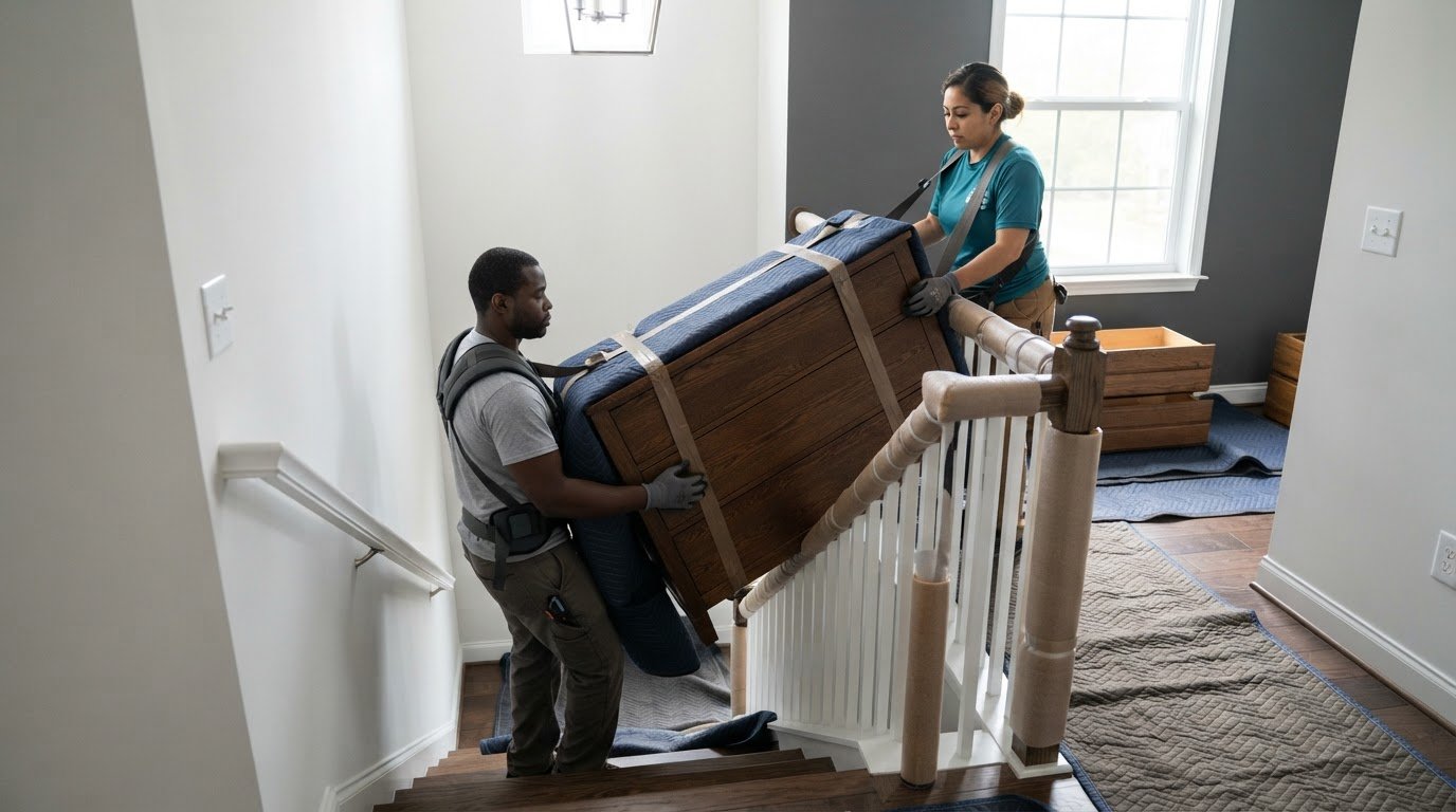 Manassas Park: Help Moving Heavy Dressers Downstairs