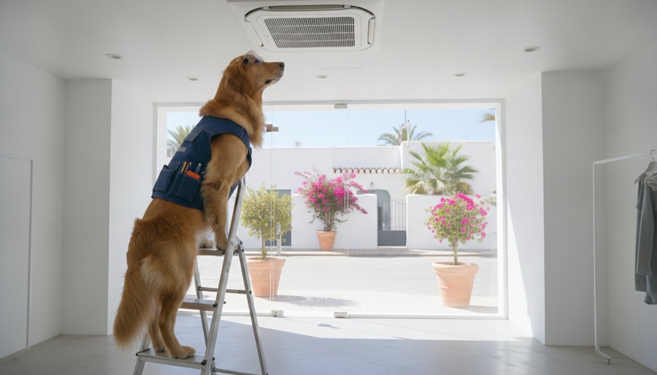 Mantenimiento de aire acondicionado para tiendas en Marbella: Guía para negocios 2026