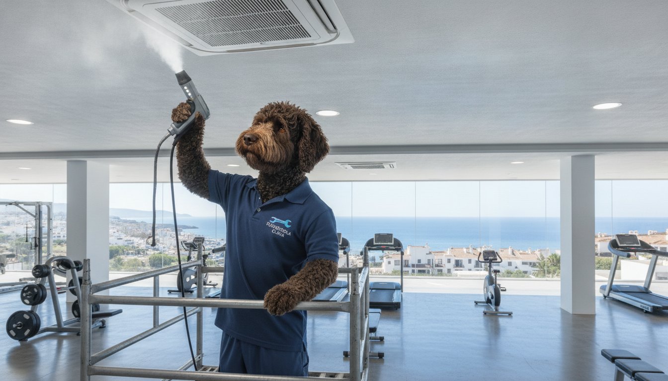 Mantenimiento de climatización para gimnasios en Fuengirola: Guía técnica 2026