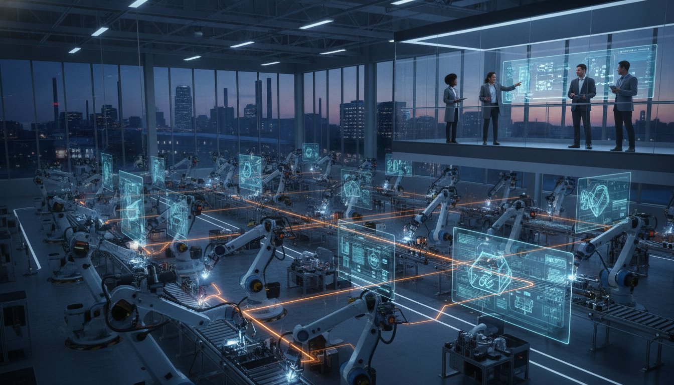 Manufacturing AI Process Efficiency: Moving from Predictive Insights to Agentic Execution in 2026