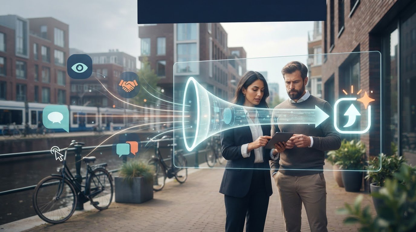 Marketing funnel laten bouwen: van content naar leads