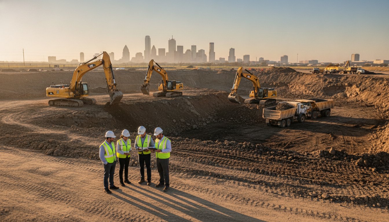 Mass Excavation Cost Estimates in Dallas: A Developer’s Guide