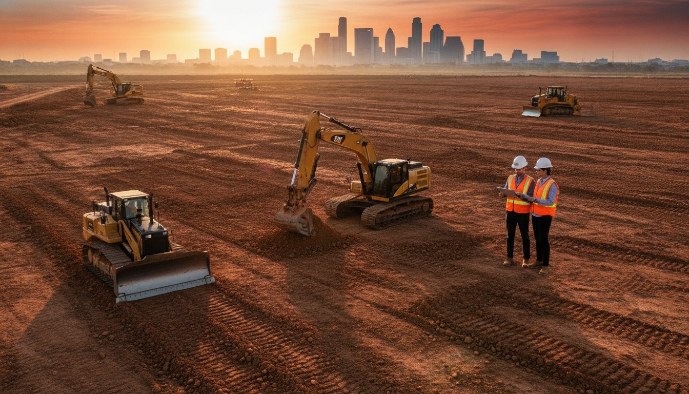 Mass Soil Excavation Contractor in Texas: Precision Earthwork for 2026 Developments