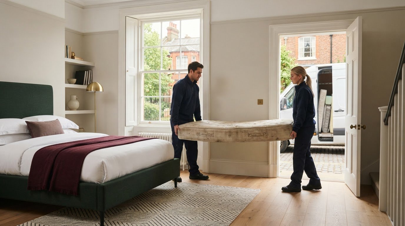 Mattress removal service cost and what the fee covers in the UK