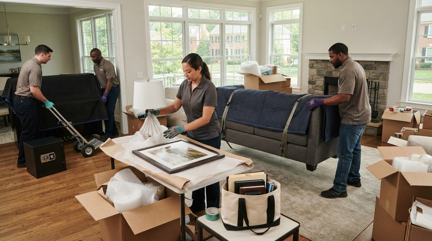 McLean Packing Services for a Cross-Country Move: What to Expect