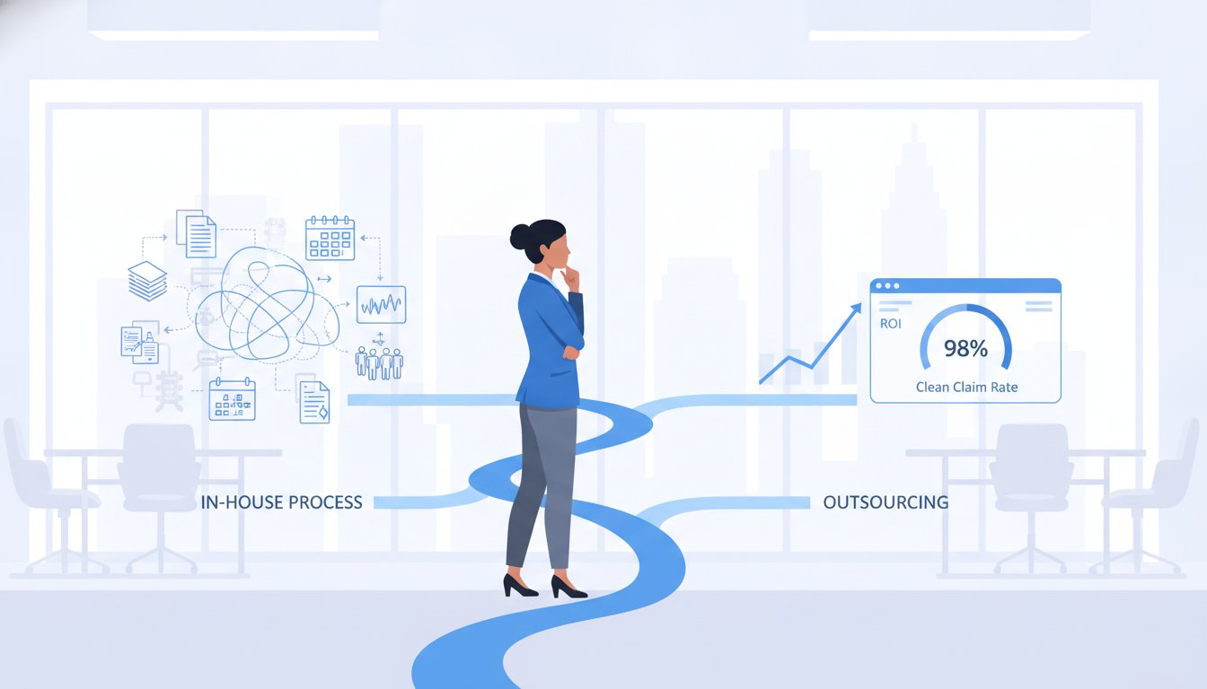 Medical Billing Outsourcing vs. In-House: The 2026 ROI Comparison Guide