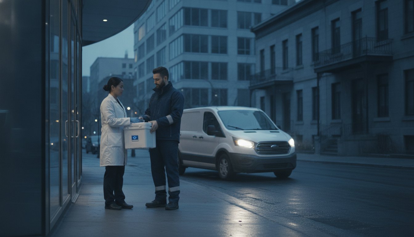 Medical Courier Service Montreal: Urgent 24/7 Clinical & Lab Logistics 🚑