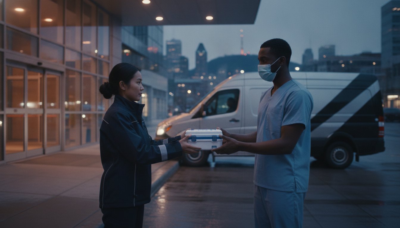 Medical Prescription Delivery Service: 24/7 Time-Critical Logistics in Canada