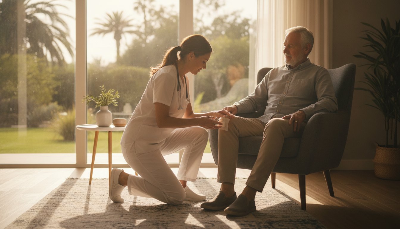 Medicare Mobile Wound Care in Los Angeles: Advanced In-Home Treatment Guide 2026